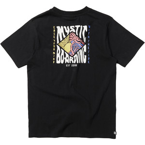 2022 Mystic T-shirt Voor Heren 35105220335 - Zwart